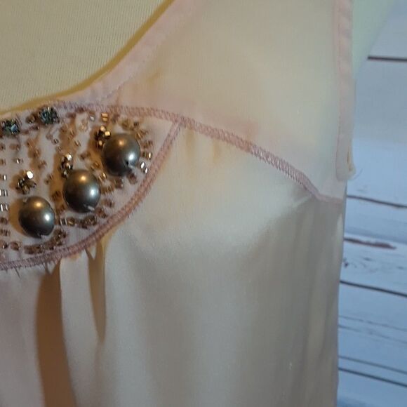 2/$20 Express Embellished Flowy Camisole Tank Top - Picture 6 of 10